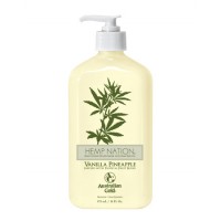 Australian Gold Hemp Nation Vanilla Pineapple / Увлажняющий фиксатор загара с маслом семян конопли с комплексом тропических фруктов 535 мл