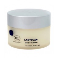 Moist cream for oily skin /  Увлажняющий крем для жирной кожи 250 мл LACTOLAN Holy Land