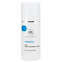Holy Land Probiotic 3 in 1 Soap, Cleanser & Toner / Очиститель «3 в 1» «Мыло, средство для снятия макияжа и тоник» 