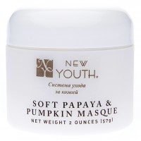  New Youth Soft papaye and pumpkin Masque / Смягчающая маска с экстрактом папайи и тыквы 57 мл 