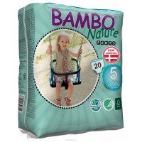 Abena ECO Подгузники-трусики детские 5 Maxi Plus 12-20 кг №20 Bambo
