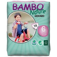 Abena ECO Подгузники-трусики детские 6 XL Plus 18+ кг №20 Bambo