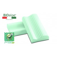 Vefer Bio Aloe Cervicale Piccolo 50 / Анатомическая ортопедическая укороченная подушка с экстрактом алоэ вера, эффектом памяти и антидавления 