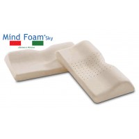 Vefer Mind Foam Sky Comfort / Анатомическая ортопедическая подушка с эффектом памяти и антидавления для женщин c выемкой под плечо для сна на боку