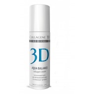 Medical Collagene 3D Крем для лица с гиалуроновой кислотой, восстановление тургора и эластичности кожи / Aqua Balance