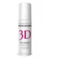 Medical Collagene 3D Крем для лица с плацентолью, коррекция возрастных изменений для зрелой кожи /  Anti Wrinkle