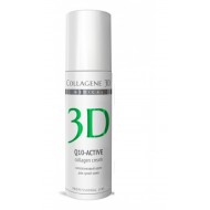 Medical Collagene 3D Крем для лица с коэнзимом Q10 и витамином Е, антивозрастной уход для сухой кожи /  Q10-Active