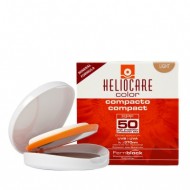 Heliocare Color Compact SPF 50 Light / Крем-пудра компактная с УФ-защитой (SPF 50) для сухой и нормальной кожи (для незагорелой 