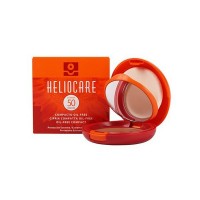 Heliocare Color Compact Oil-Free SPF 50 Brown/ Крем-пудра компактная  с УФ-защитой (SPF 50) для жирной и комбинированной кожи (для смуглой кожи) 