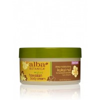Alba Botanica Kukui Nut Body Cream , 6,5oz / Гавайский крем для тела с орехом кукуйи