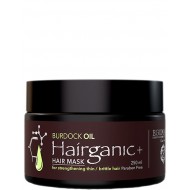 Egomania Маска с маслом репейника для укрепления тонких, ломких волос / Hairganic  Mask With Burdock Oil For Strengthening Thin,