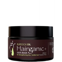 Egomania Маска с маслом репейника для укрепления тонких, ломких волос / Hairganic  Mask With Burdock Oil For Strengthening Thin, Brittle Hair 250 мл 