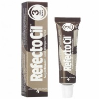 RefectoCil Краска для бровей и ресниц коричневая, 15 мл., № 3
