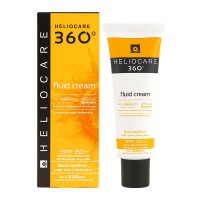 Heliocare 360º Fluid Cream SPF 50+ Sunscreen / Солнцезащитный крем-флюид с SPF 50+ для всех типов кожи